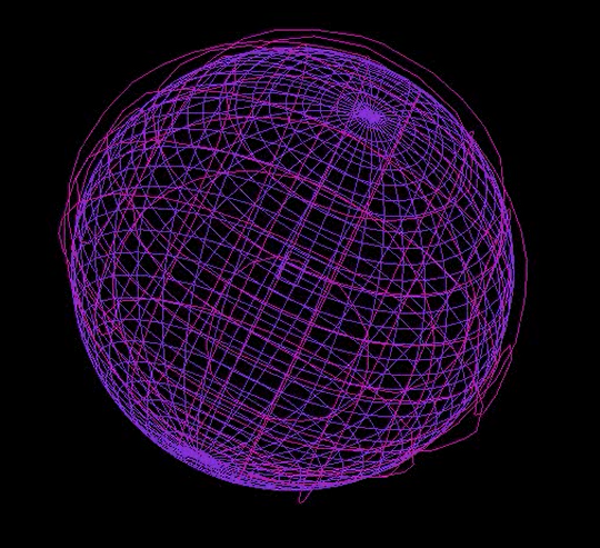 Image d'une bulle d'air sphérique