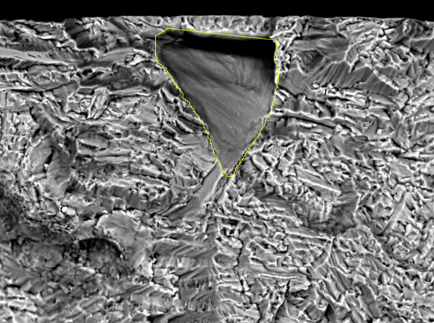 Surface de fracture